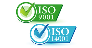 Logo van de ISO-certificaten